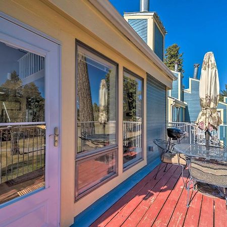 Cloudcroft Townhome With Deck - 1 Mi To Burro Ave! Buitenkant foto
