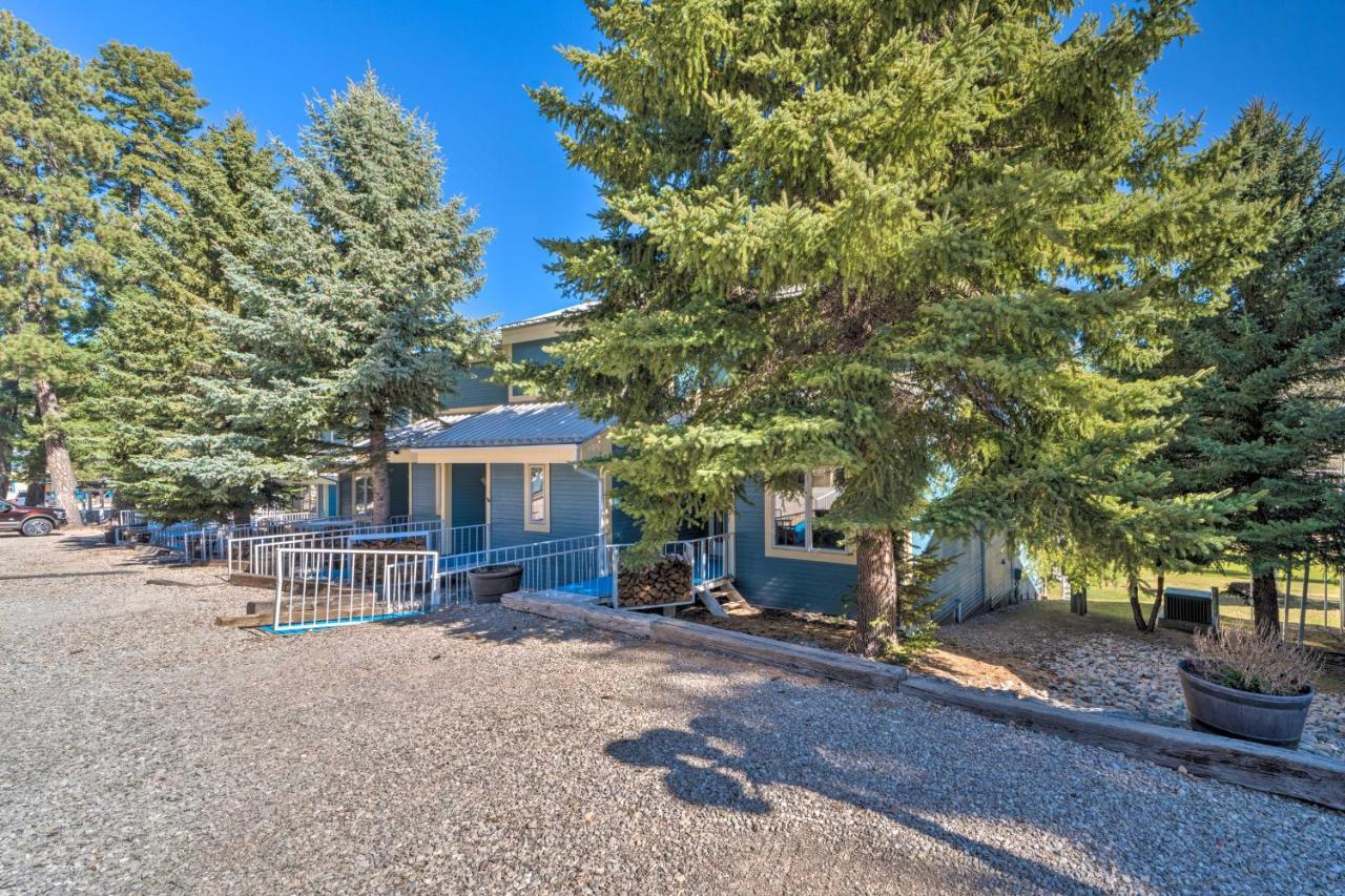Cloudcroft Townhome With Deck - 1 Mi To Burro Ave! Buitenkant foto