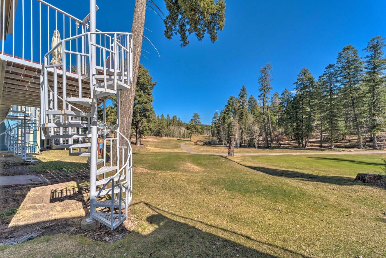 Cloudcroft Townhome With Deck - 1 Mi To Burro Ave! Buitenkant foto