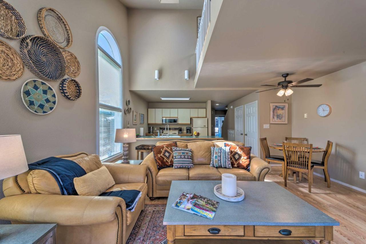 Cloudcroft Townhome With Deck - 1 Mi To Burro Ave! Buitenkant foto